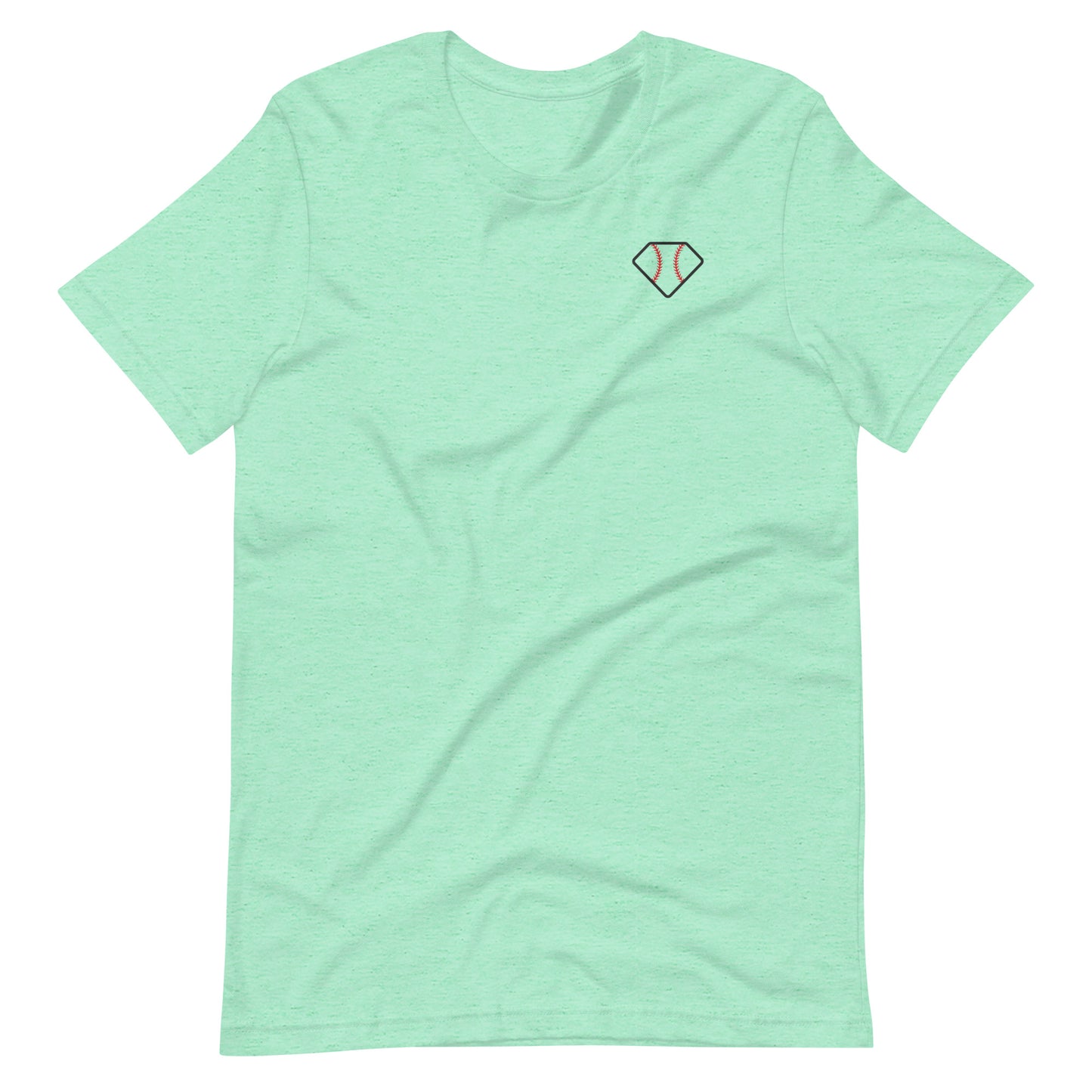 Diamond Vibes Softball Classic Pink Logo T
