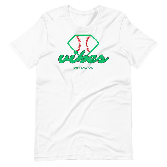 Diamond Vibes Softball St. Patricks Day Classic T